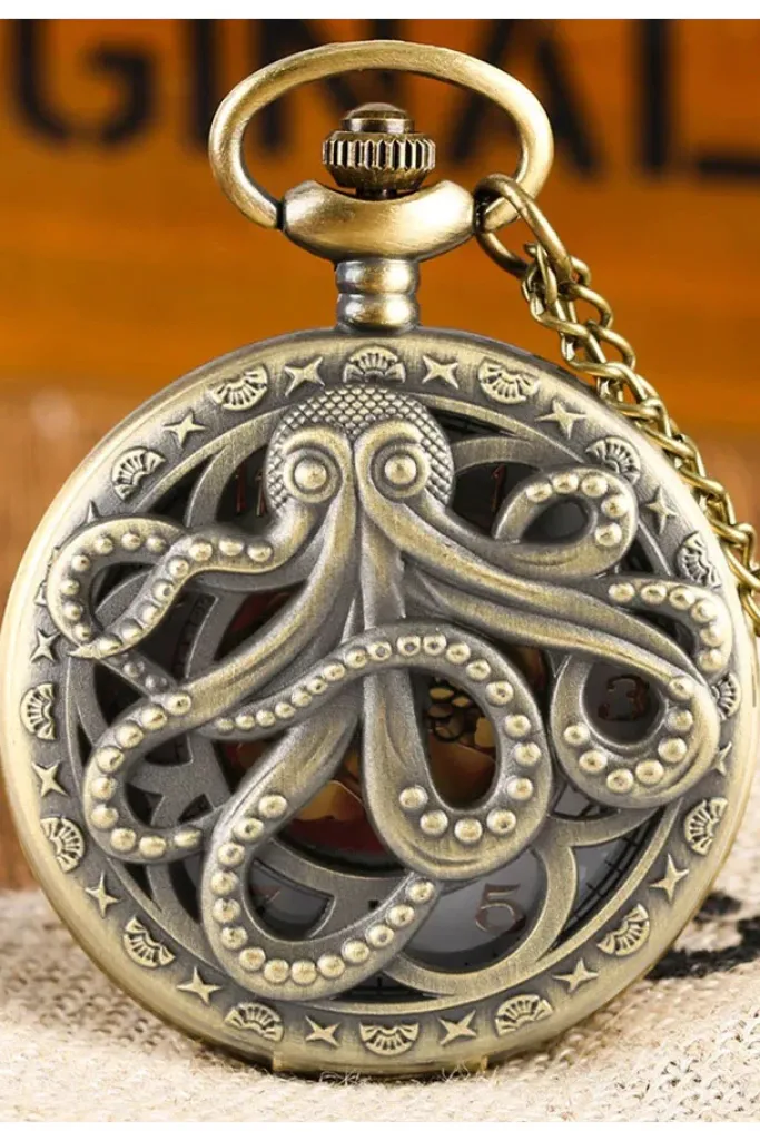Pocketwatches Steampunk Octopus Pocket Watch