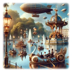 Oakhart Industries Steampunk Pedalo Mug Art020