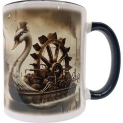 Oakhart Industries Steampunk Pedalo Mug Art15