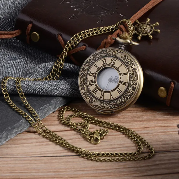 Pocketwatches Steampunk Pocket Watch Open Face Design