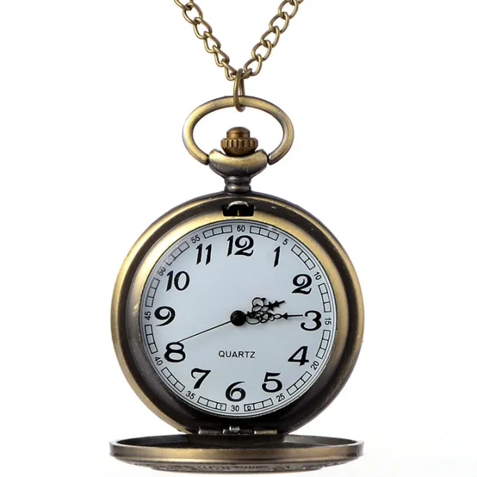 Pocketwatches Steampunk Pocket Watch Open Face Design
