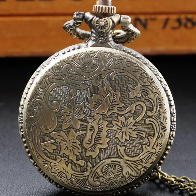 Pocketwatches Steampunk Pocket Watch with Tree of Life Design