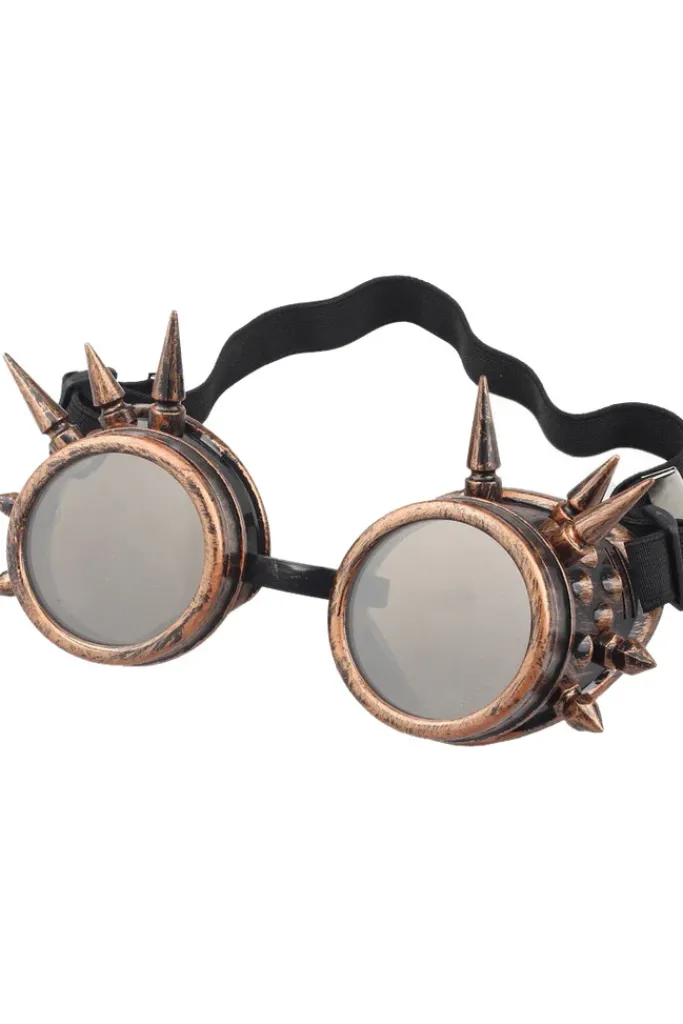 Steampunk Goggles Steampunk Spike Goggles Copper