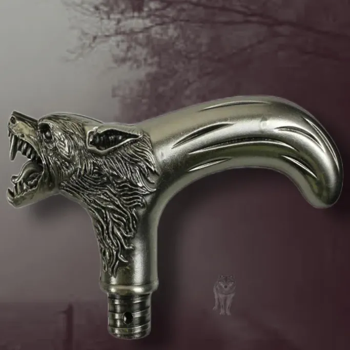Nemesis Now Steampunk Swaggering Cane Lycanthrope Gothic Cane