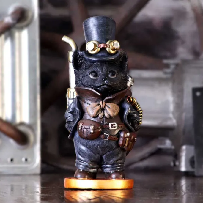 Nemesis Now Steamsmith's Steampunk Cat