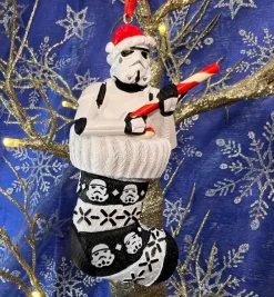 Nemesis Now Stormtrooper in Stocking Hanging Ornament