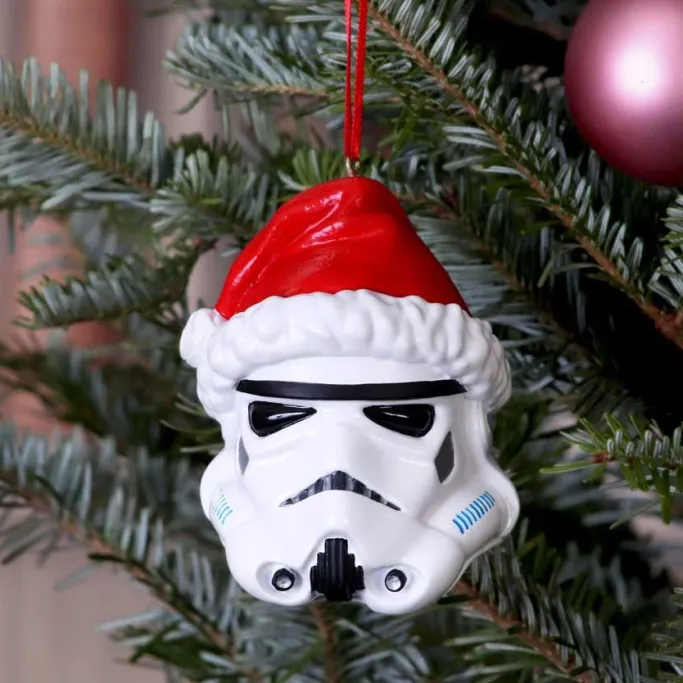 Nemesis Now Stormtrooper Santa Hat Hanging Ornament