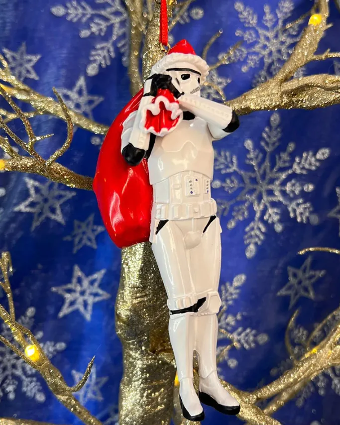 Nemesis Now Stormtrooper Santa Sack Hanging Ornament