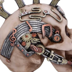 Nemesis Now Strike a Chord Steampunk Skull