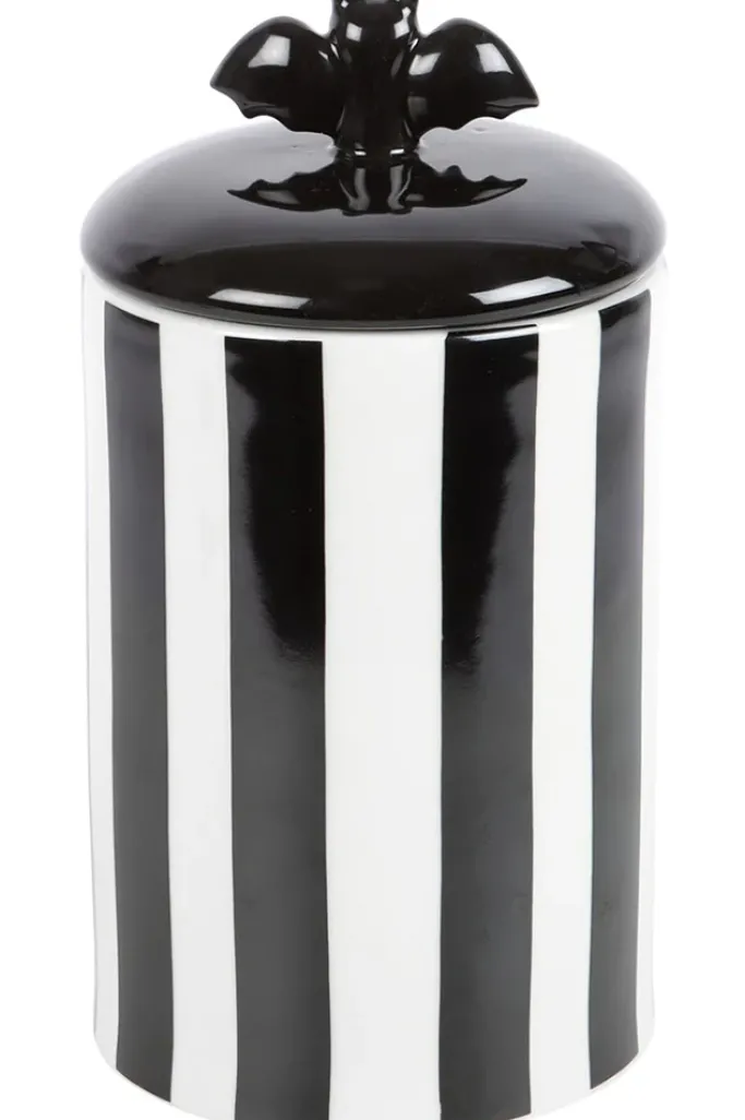 Something Different Striped Bat Storage Jar