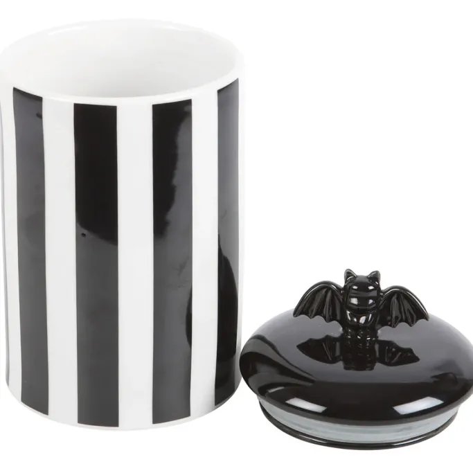 Something Different Striped Bat Storage Jar