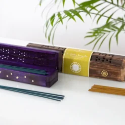 Something Different Sun Wooden Patchouli and Orange Incense Box Set