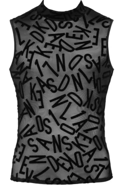 Svenjoyment Alphabet Print Top