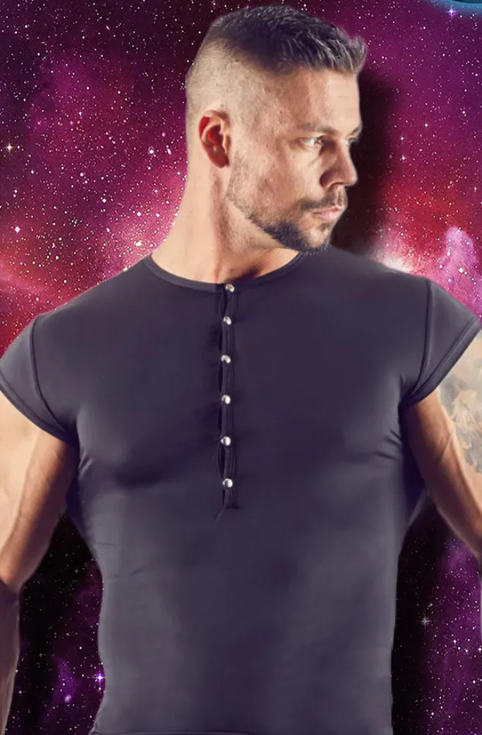 Svenjoyment Transparent Black Shirt