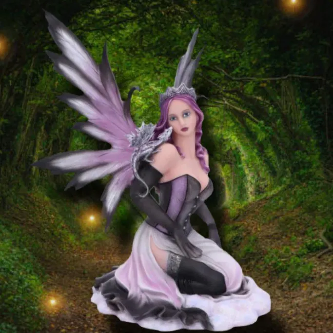 Nemesis Now Tameka Winter Fairy and Dragon