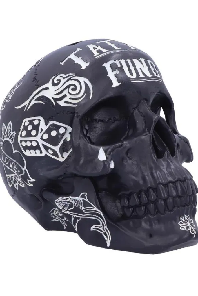 Nemesis Now Tattoo Fund Skull Black
