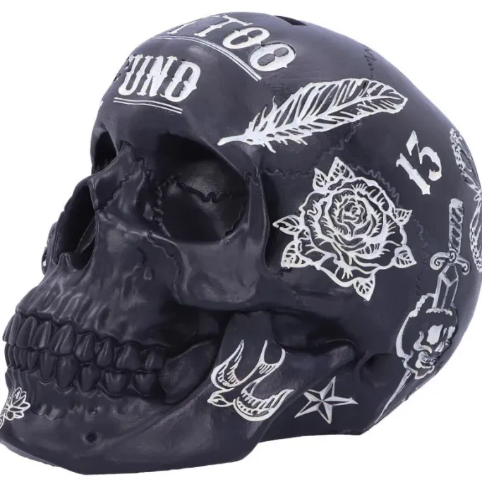 Nemesis Now Tattoo Fund Skull Black