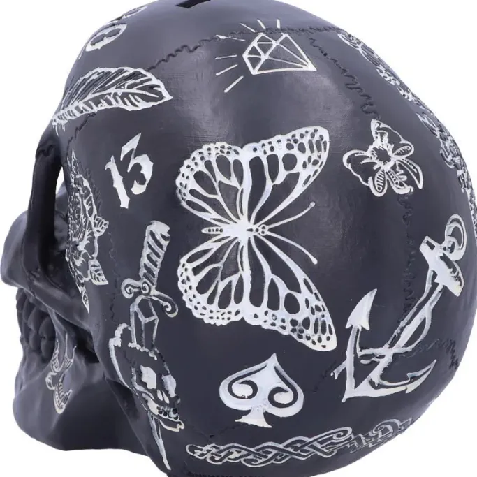 Nemesis Now Tattoo Fund Skull Black