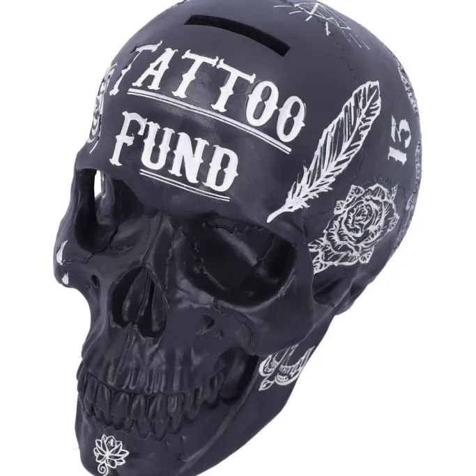 Nemesis Now Tattoo Fund Skull Black