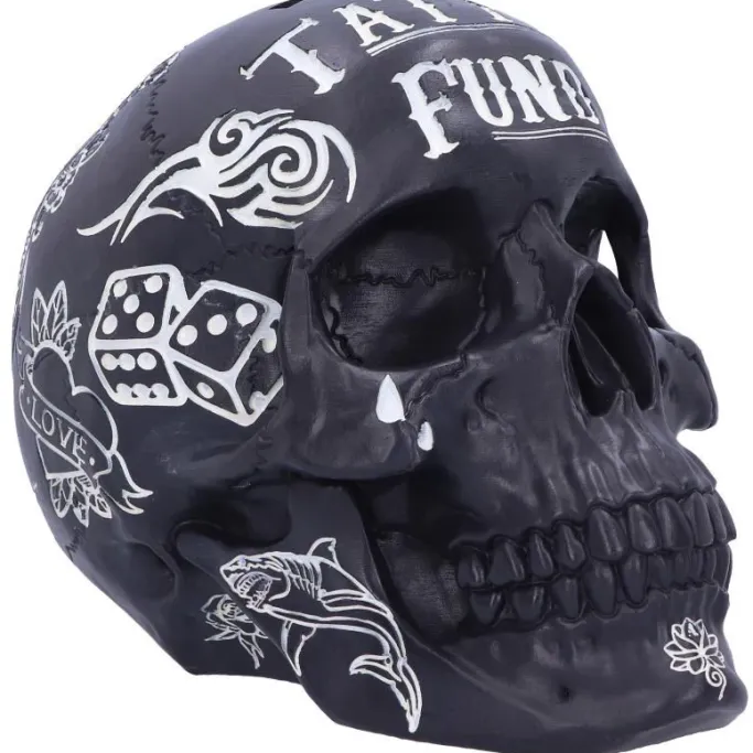 Nemesis Now Tattoo Fund Skull Black