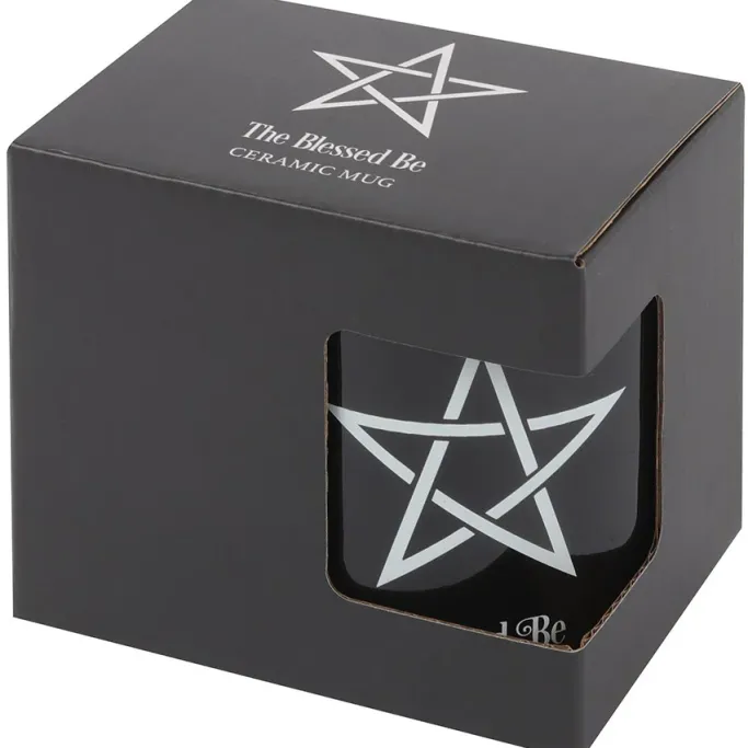Something Different The Blessed Be Pentagram Mug