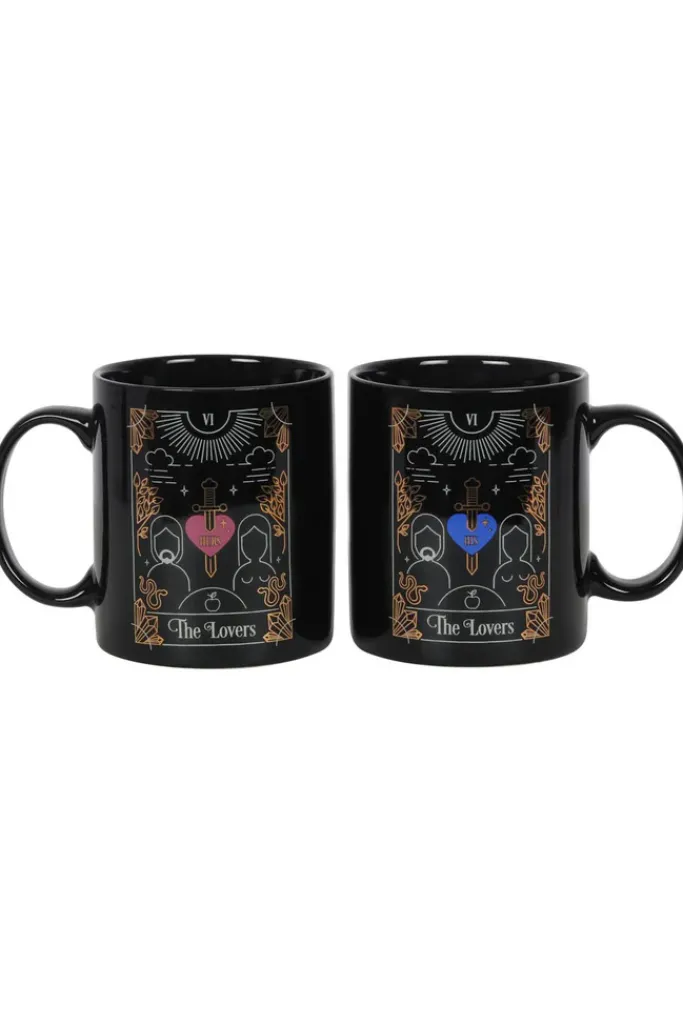 Something Different The Lovers Tarot Couples Mug Set