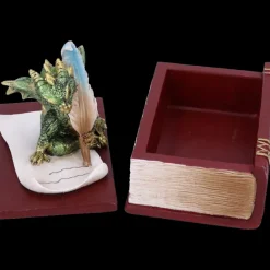 Nemesis Now The Scribe Dragon Trinket Box