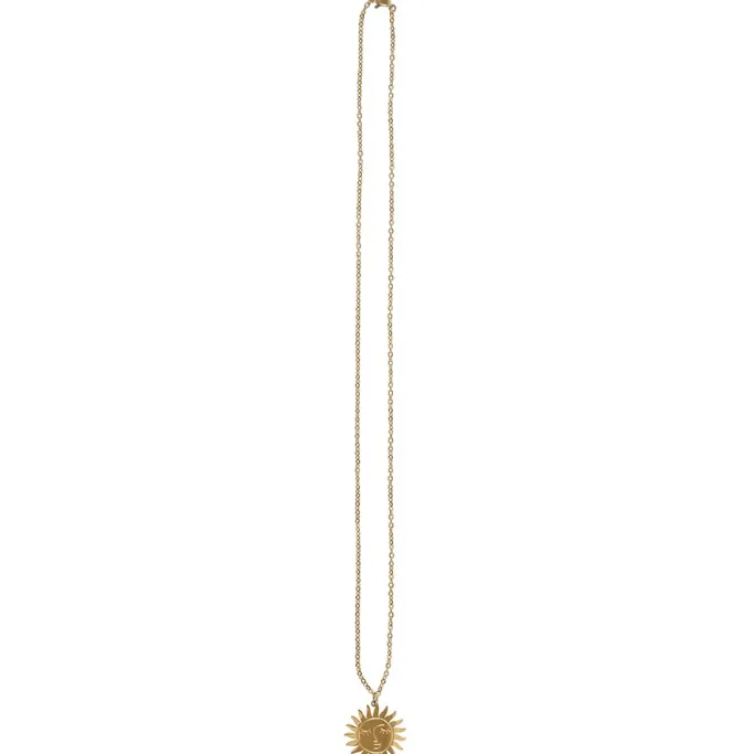 Something Different The Sun Tarot Necklace on Greeting Card
