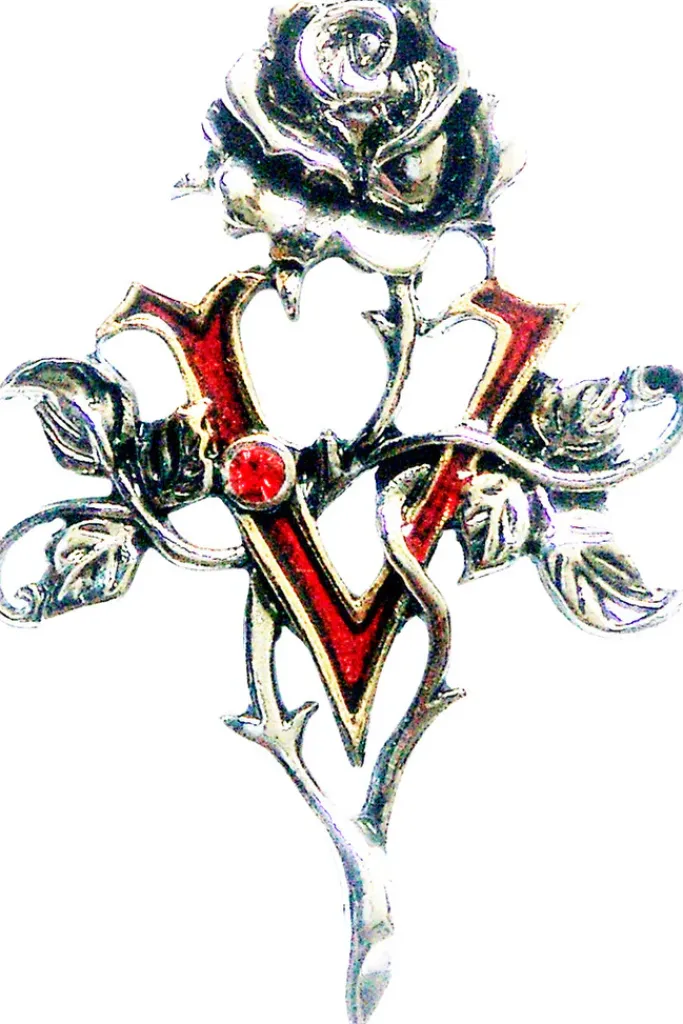 Children of the Night The Vampire Rose Necklace