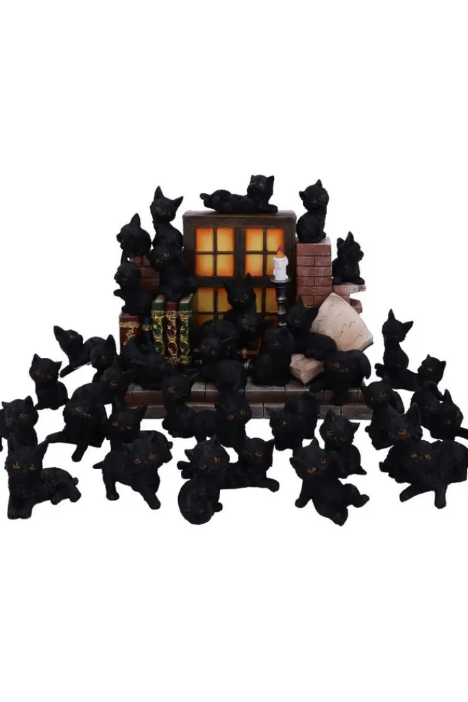 Nemesis Now The Witches Litter Set of 12 Cats