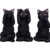 Nemesis Now Three Wise Felines Cats