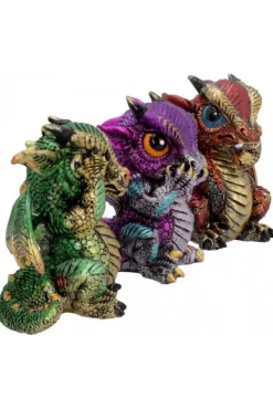 Nemesis Now Three Wiselings Dragons 8.5cm