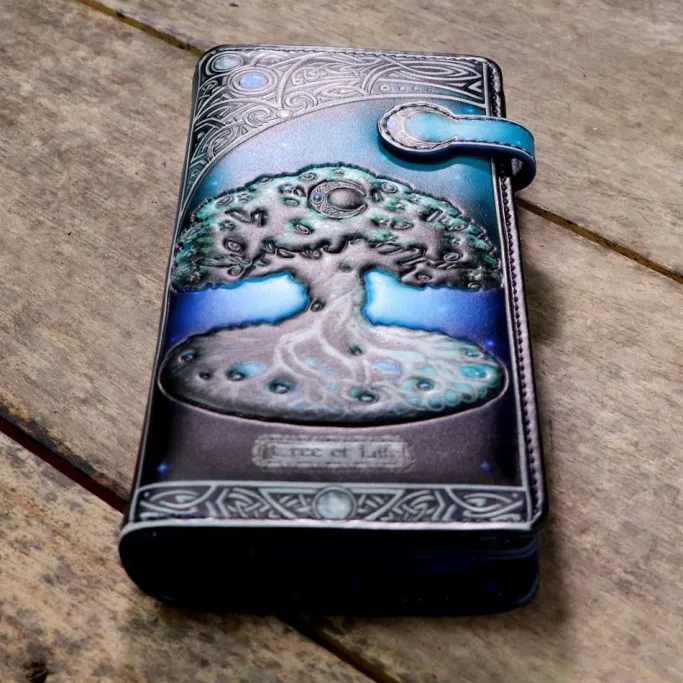 Nemesis Now Tree of Life Embossed Purse