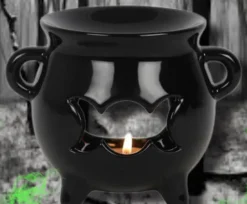 Something Different Triple Moon Cauldron Oil Burner