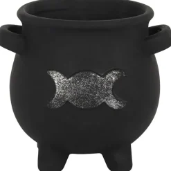 Something Different Triple Moon Cauldron Plant Pot