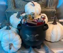 Something Different Triple Moon Cauldron Plant Pot