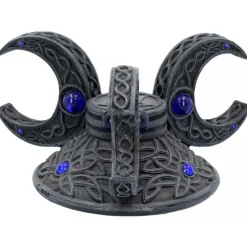 Nemesis Now Triple Moon Crystal Ball Holder 10cm Luna Lakota