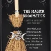 Something Different Triple Moon Mini Magick Broomstick