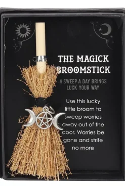 Something Different Triple Moon Mini Magick Broomstick