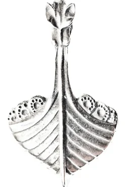 Trove of Valhalla Dragonhead Boat Viking Gothic Pendant
