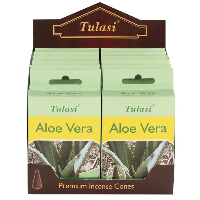 Something Different Tulasi Aloe Vera Incense Cones