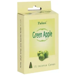 Something Different Tulasi Green Apple Incense Cones