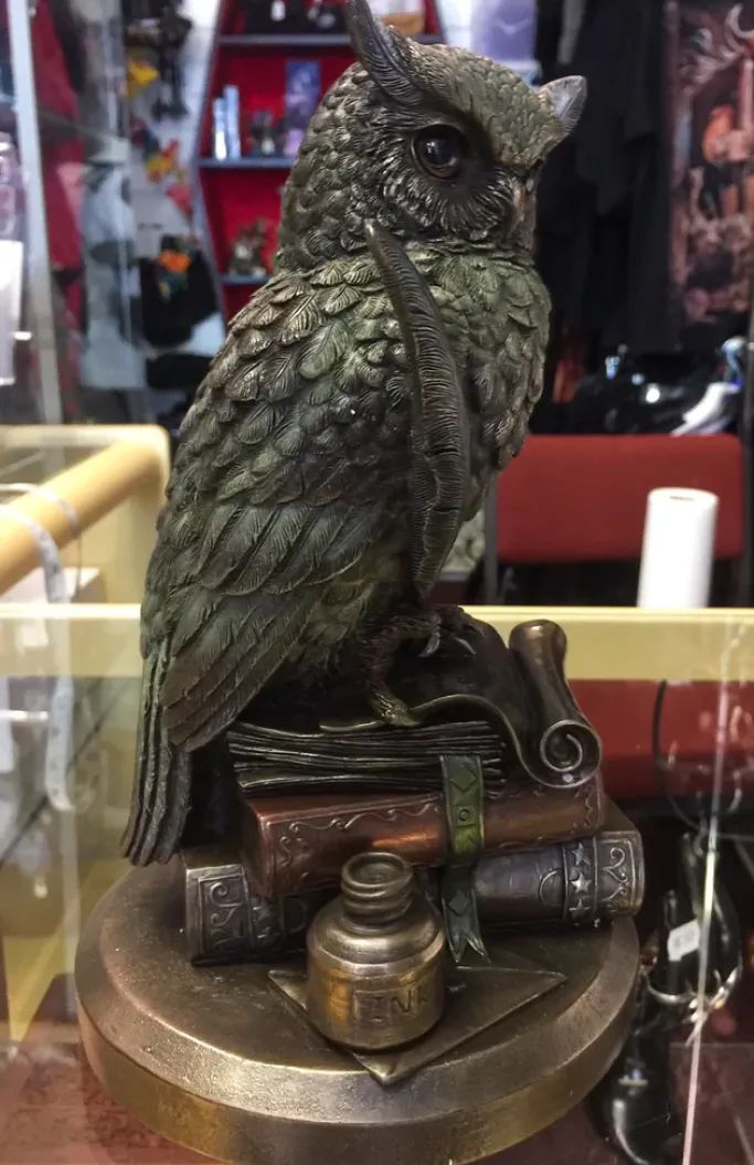 Nemesis Now Ulula Bronze Academic Owl