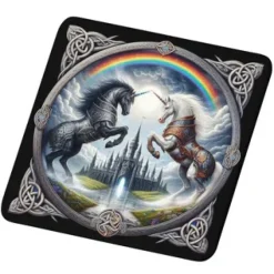 Oakhart Industries Unicorn Coaster Art068