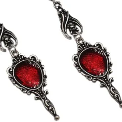 Gothic and Steampunk Jewellery Vampire Bat Earrings