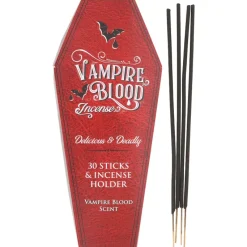 Something Different Vampire Blood Incense Sticks and Coffin Holder