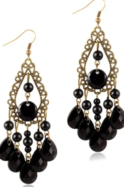 Gothic and Steampunk Jewellery Victorian Gothic Chandelier Earrings