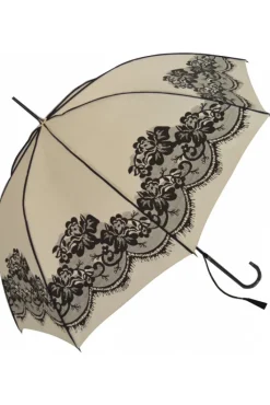 Soake Vintage Lace Umbrella / Parasol Cream