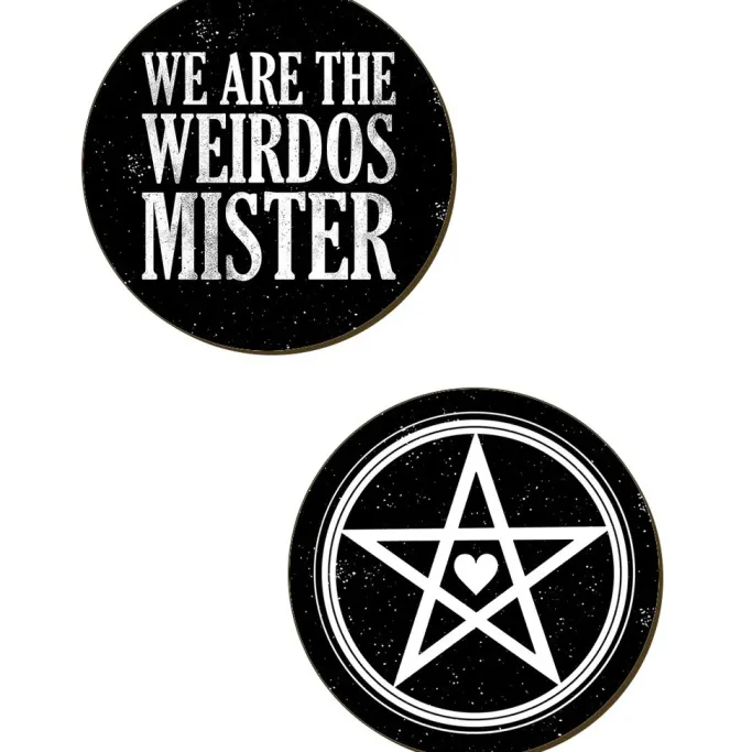 Grind We Are The Weirdos Mister Coaster Set