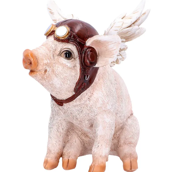 Nemesis Now When Pigs Fly Steampunk Pig